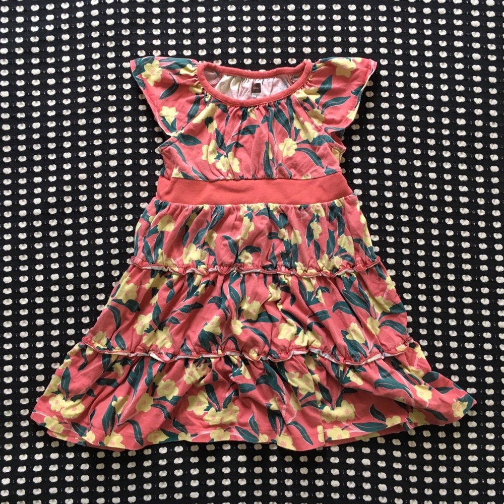 Tea Collection Floral Summer Dress Size 4